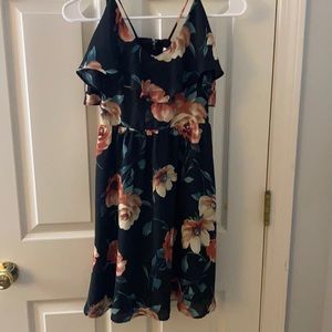 Size small floral mini dress